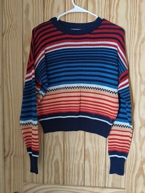 Urban Outfitters Cropped Striped Sweater